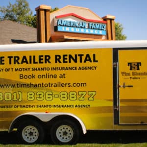 2007 7x16 Enclosed Interstate Trailer
